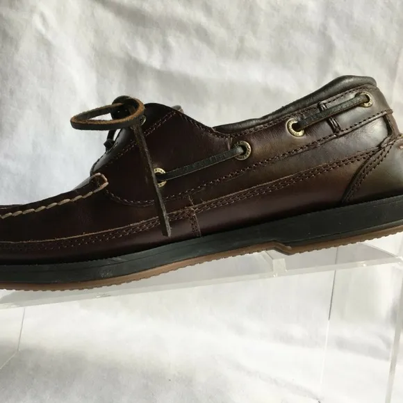 Sperry Top Sider Charter Amaretto Boat Shoes 8M