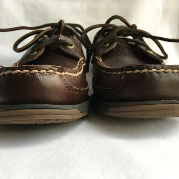 Sperry Top Sider Charter Amaretto Boat Shoes 8M