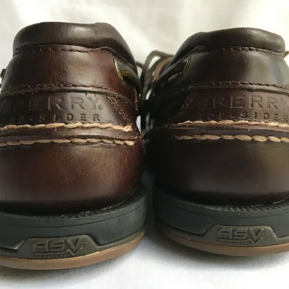 Sperry Top Sider Charter Amaretto Boat Shoes 8M