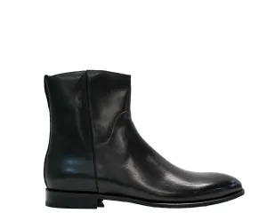 Stefano Stefani Men's Black Leather Ankle Boot 5607122 20% off
