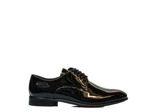 Stefano Stefani Men's Black Patent Leather Lace Up 7593  20% OFF