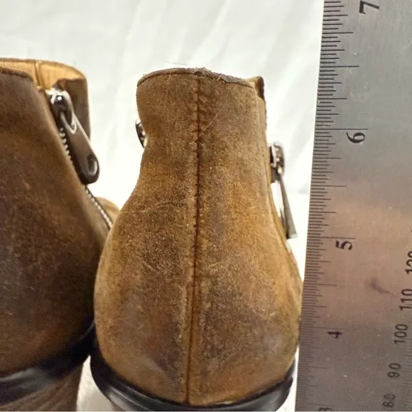 Sundance Western Bohemian Ankle Leather Boots