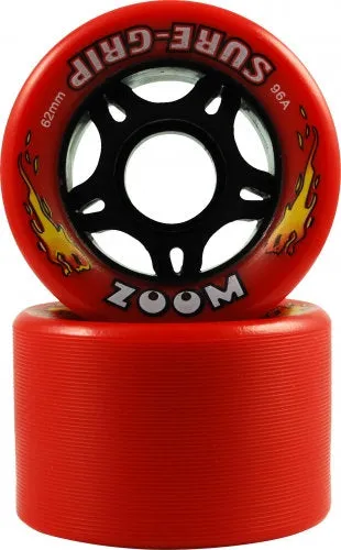 Suregrip Zoom Indoor Roller Skate Wheels - Pack of 8