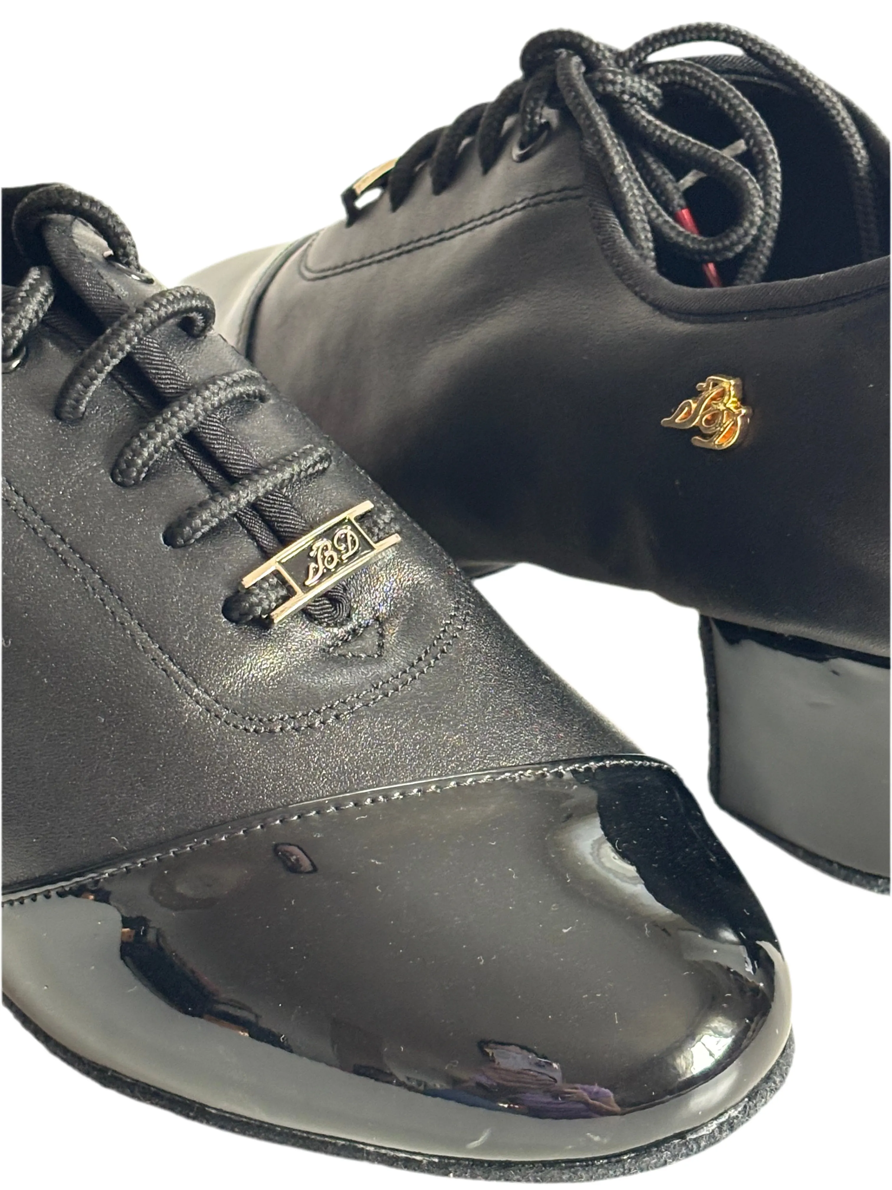 T100 Black Leather&Patent