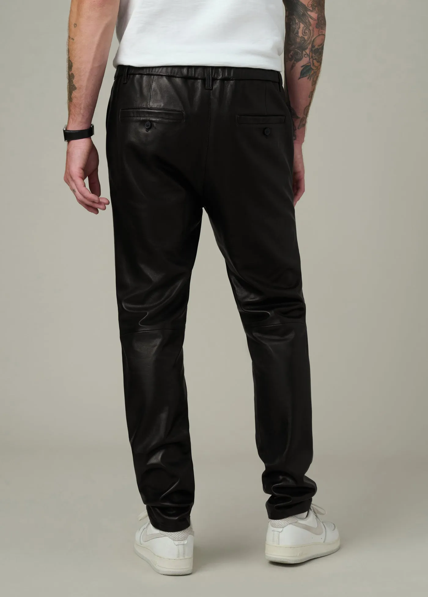THE LAIRD LEATHER TROUSER