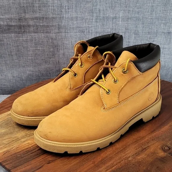 Timberland 3-Eye Chukka Boot Wheat Big Kids Junior's size 6 (EU 39)  7190R