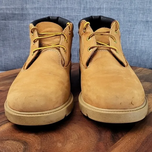 Timberland 3-Eye Chukka Boot Wheat Big Kids Junior's size 6 (EU 39)  7190R