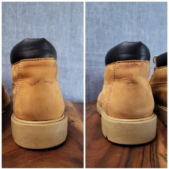 Timberland 3-Eye Chukka Boot Wheat Big Kids Junior's size 6 (EU 39)  7190R