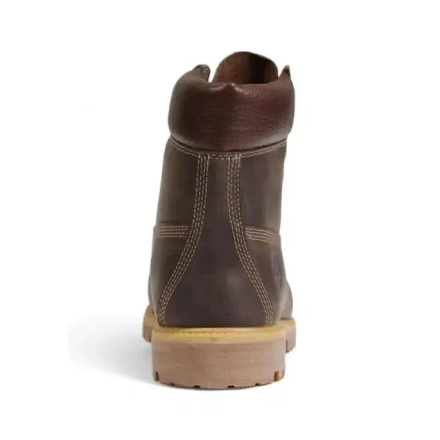 Timberland Brown Leather Ankle Boots for Men
