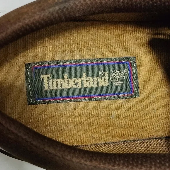 Timberland Men's Chunky Oxfords Brown Leather Casual Work Dress Shoes, Size 11M