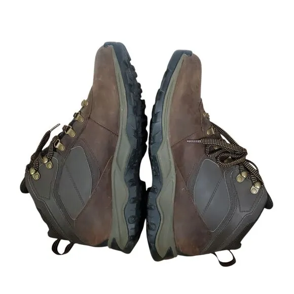 Timberland Mt Maddsen Waterproof Mid Hiking Boots Mens US 12 Brown 2730R Leather