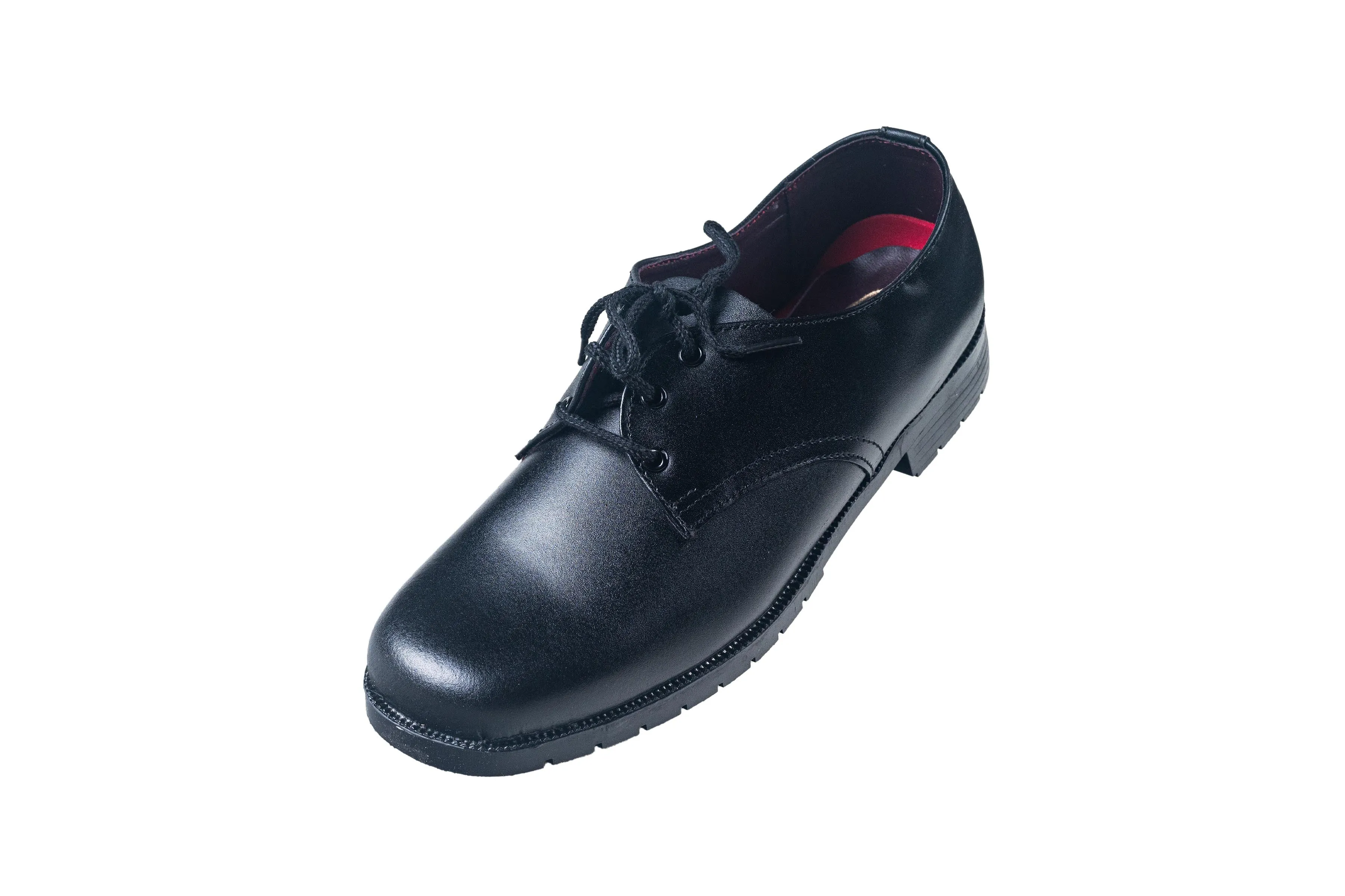 Titas Black Leather School Shoe for Boys (3 to 6 Years Kids)(B. Boy 22 Jr.)