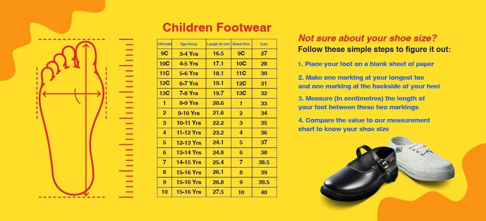 Titas Black Leather School Shoe for Boys (3 to 6 Years Kids)(B. Boy 22 Jr.)
