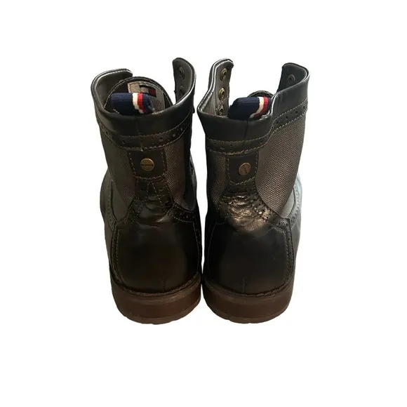 Tommy Hilfiger Gladstone Lace Up Mid Brown Oxford Boot