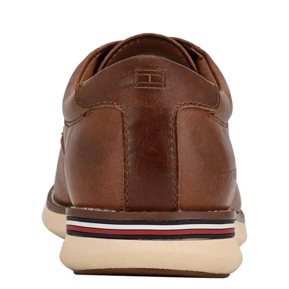 Tommy Hilfiger Men's Warren Plain Toe Oxford New in Box Medium Brown