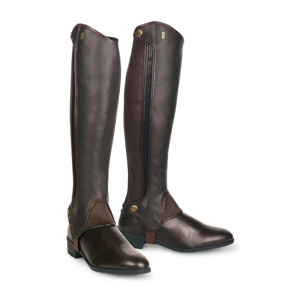 Tredstep Deluxe Leather Half Chaps
