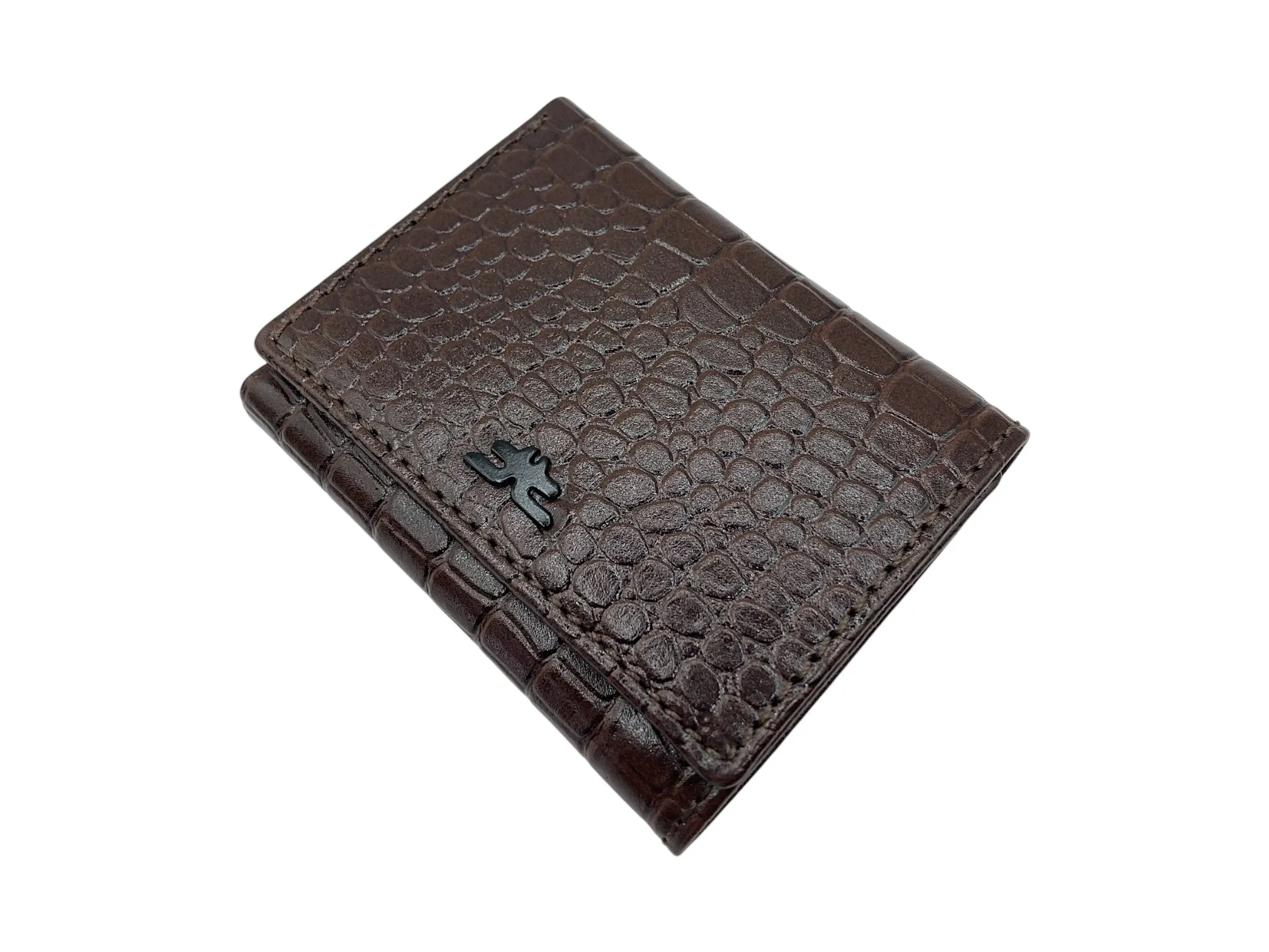 Trifold Wallet RFID Slim Wallets 10 Card Double Stitch # 1508