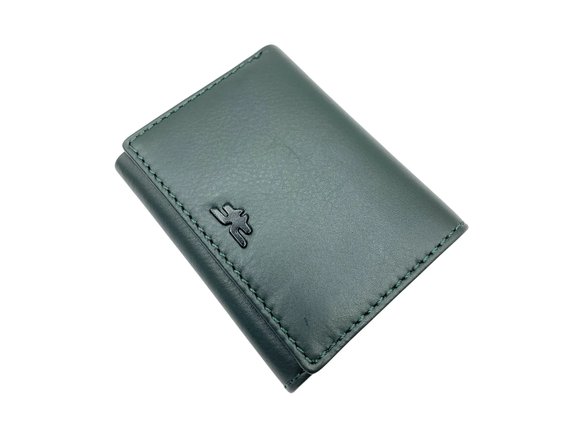 Trifold Wallet RFID Slim Wallets 10 Card Double Stitch # 1508