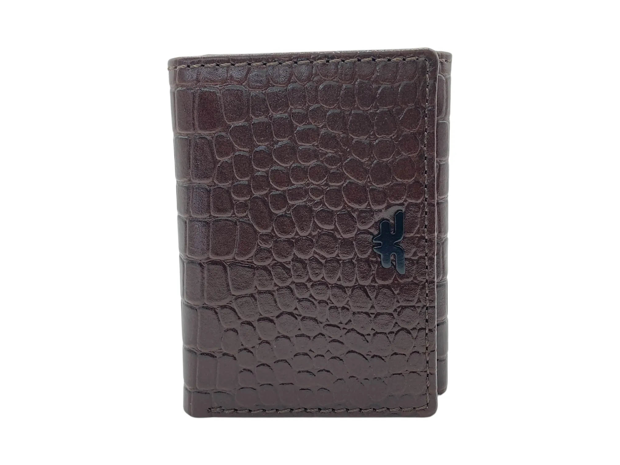 Trifold Wallet RFID Slim Wallets 10 Card Double Stitch # 1508