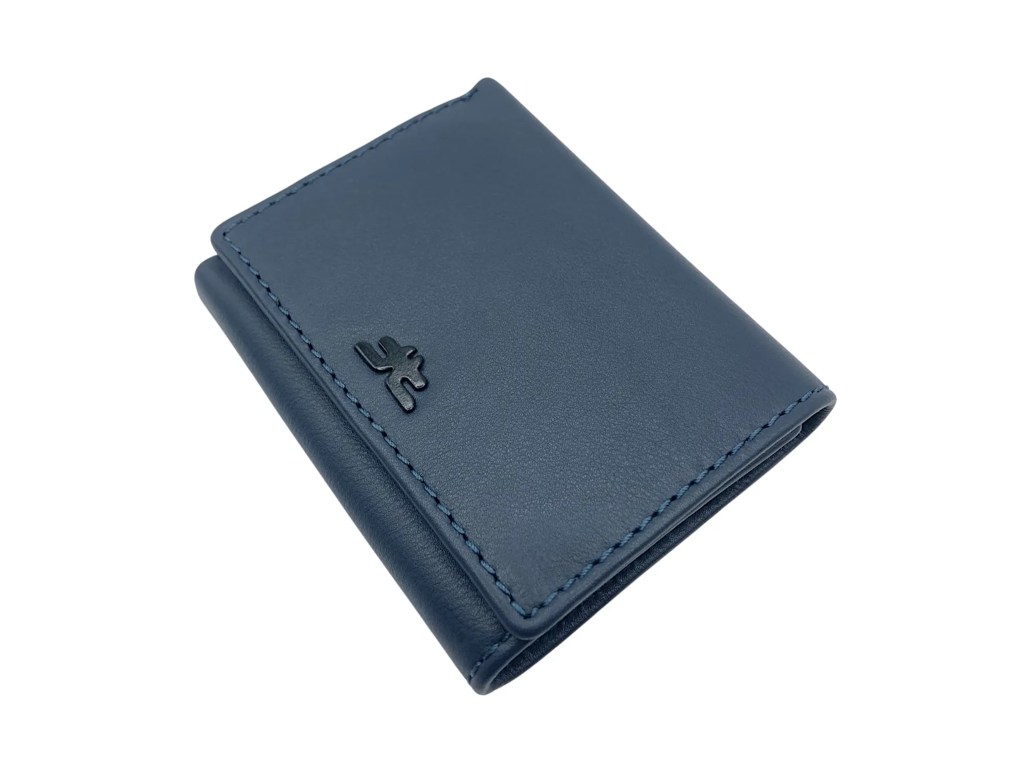 Trifold Wallet RFID Slim Wallets 10 Card Double Stitch # 1508