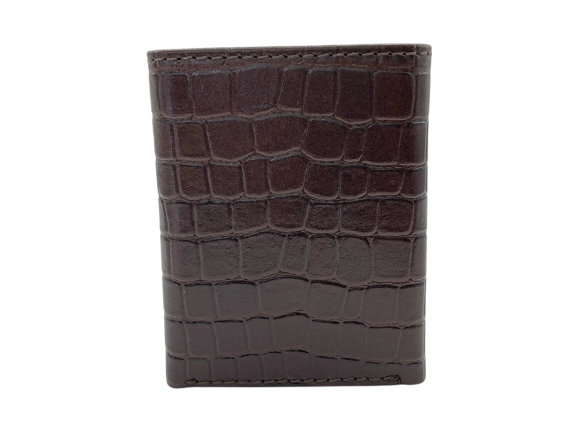 Trifold Wallet RFID Slim Wallets 10 Card Double Stitch # 1508