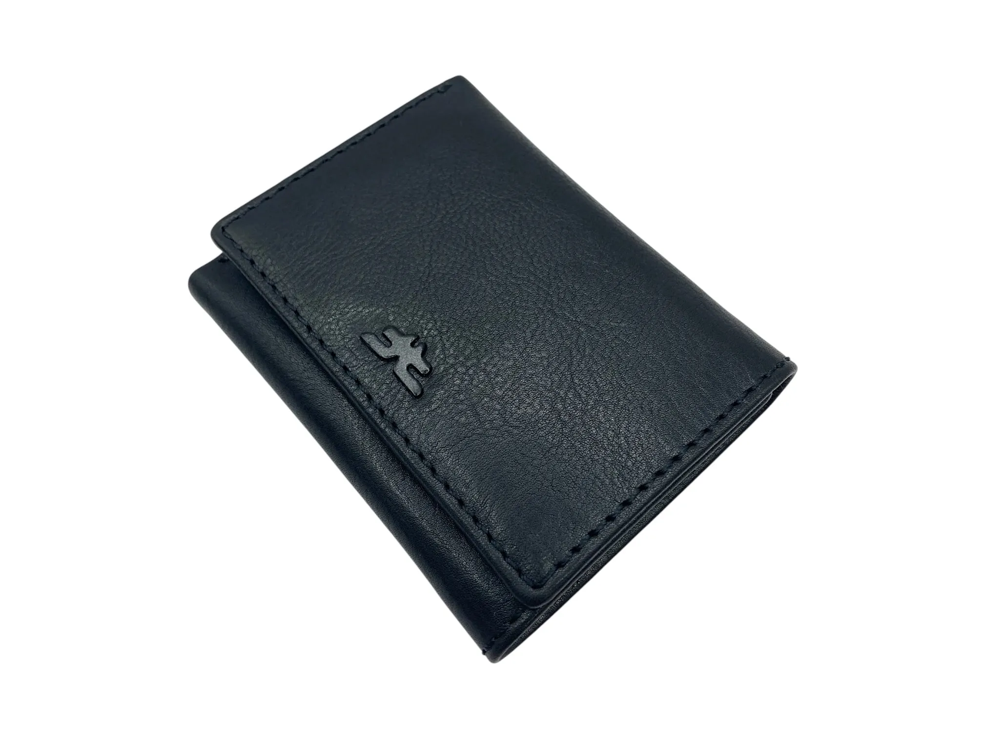 Trifold Wallet RFID Slim Wallets 10 Card Double Stitch # 1508