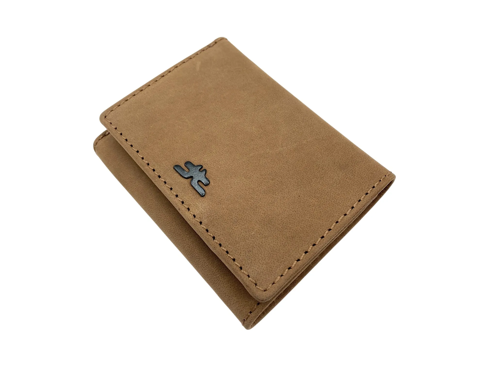 Trifold Wallet RFID Slim Wallets 10 Card Double Stitch # 1508