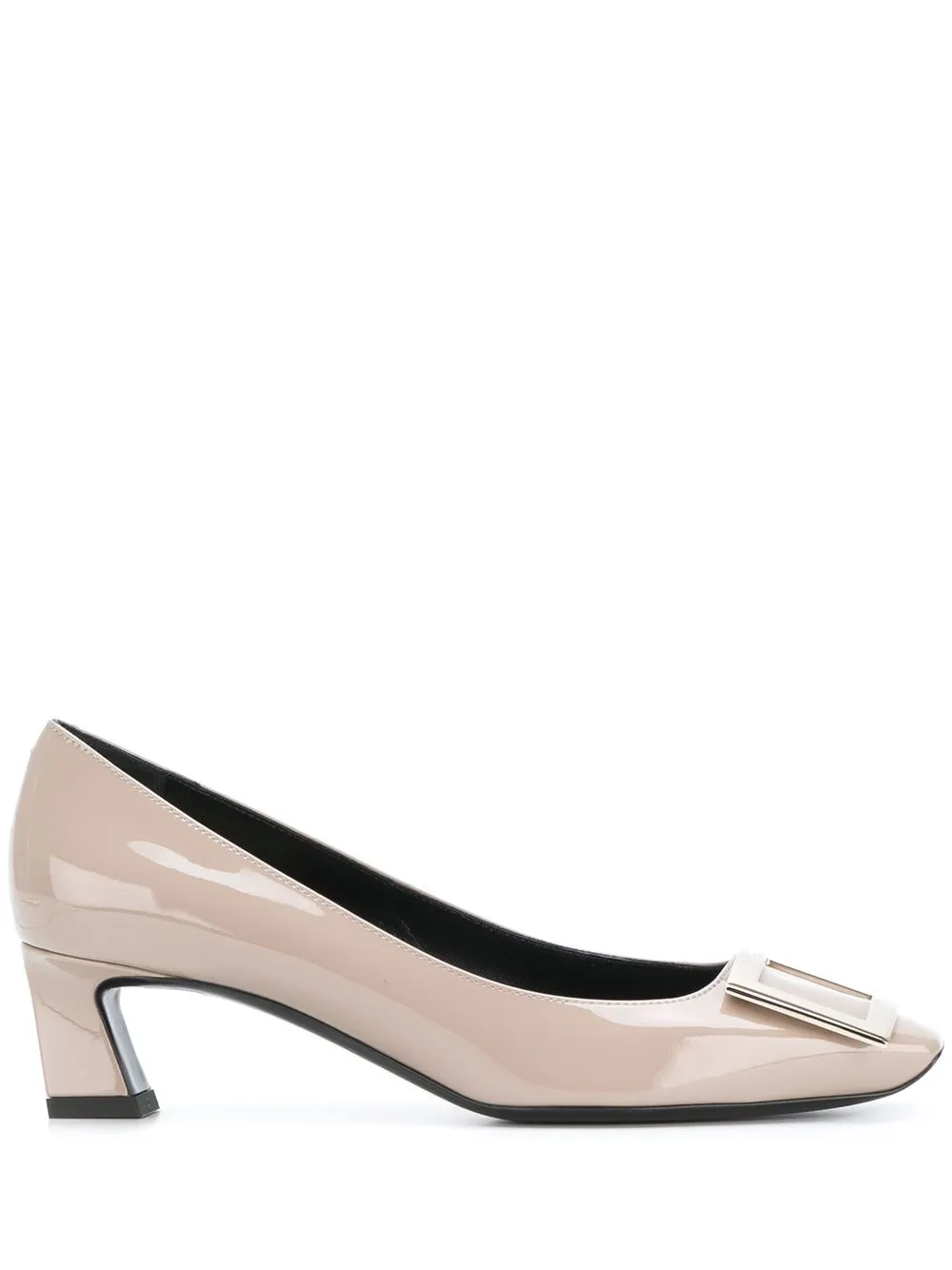 Trompette leather pumps