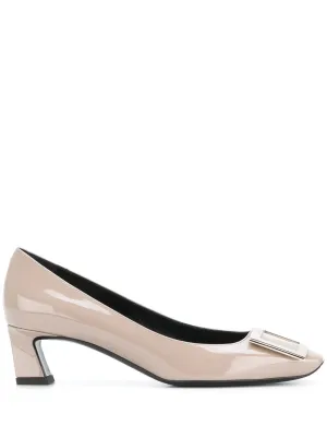 Trompette leather pumps