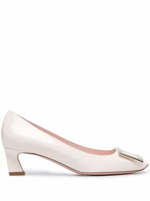 Trompette leather pumps