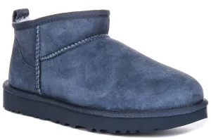 Ugg Australia W Classic Ultra Mini In Dark Blue For Women