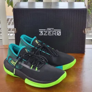 Under Armour Boys UA GS SC 3Zero III Basketball Shoes Leather 3022117 Size 7