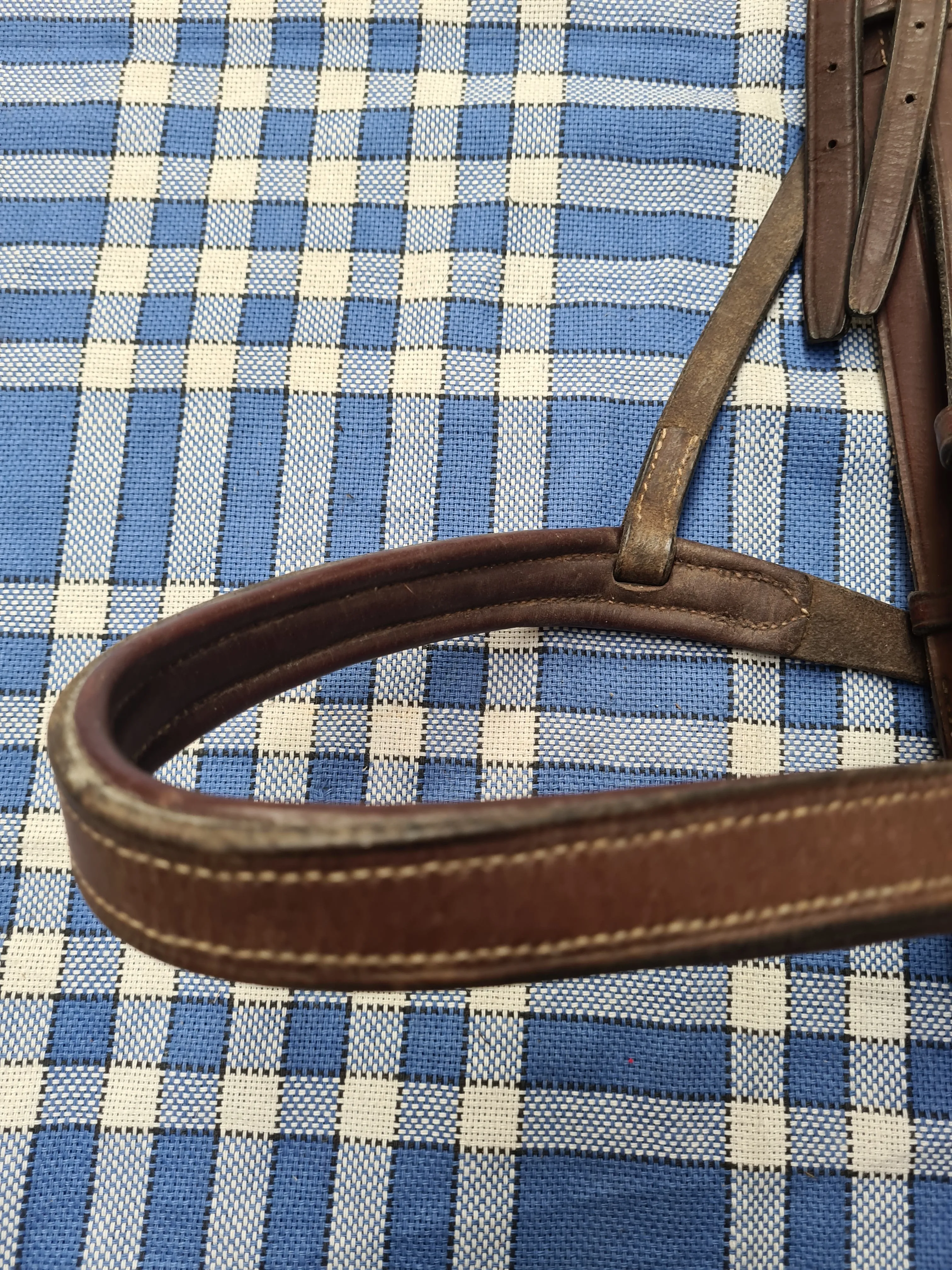 Used brown leather full size bridle FREE POSTAGE❤️