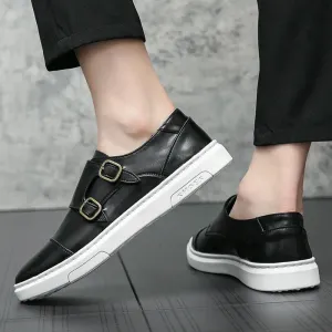 Vero Monk Leather Shoes