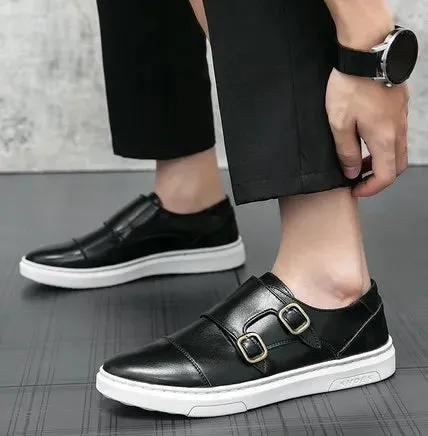 Vero Monk Leather Shoes