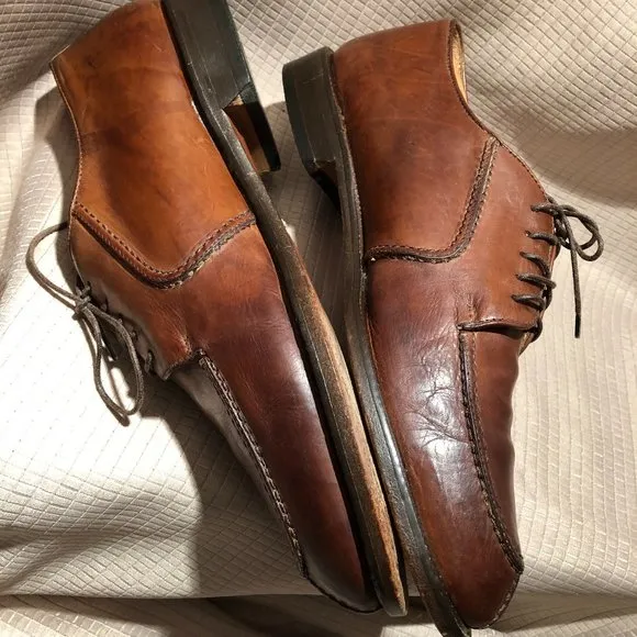 Vito Pagolo Oxford Dress Leather Lace Up, 10