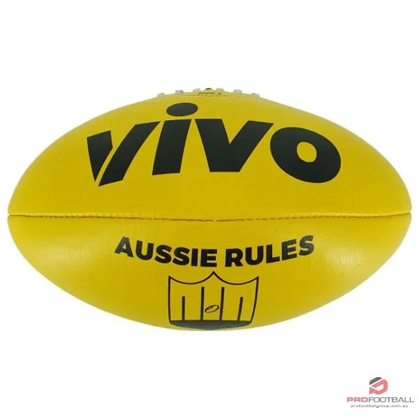 VIVO Genuine Leather Aussie Rules Ball [Sizes 3-5]