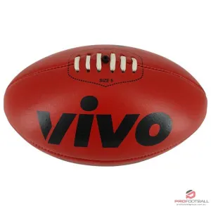 VIVO Genuine Leather Aussie Rules Ball [Sizes 3-5]