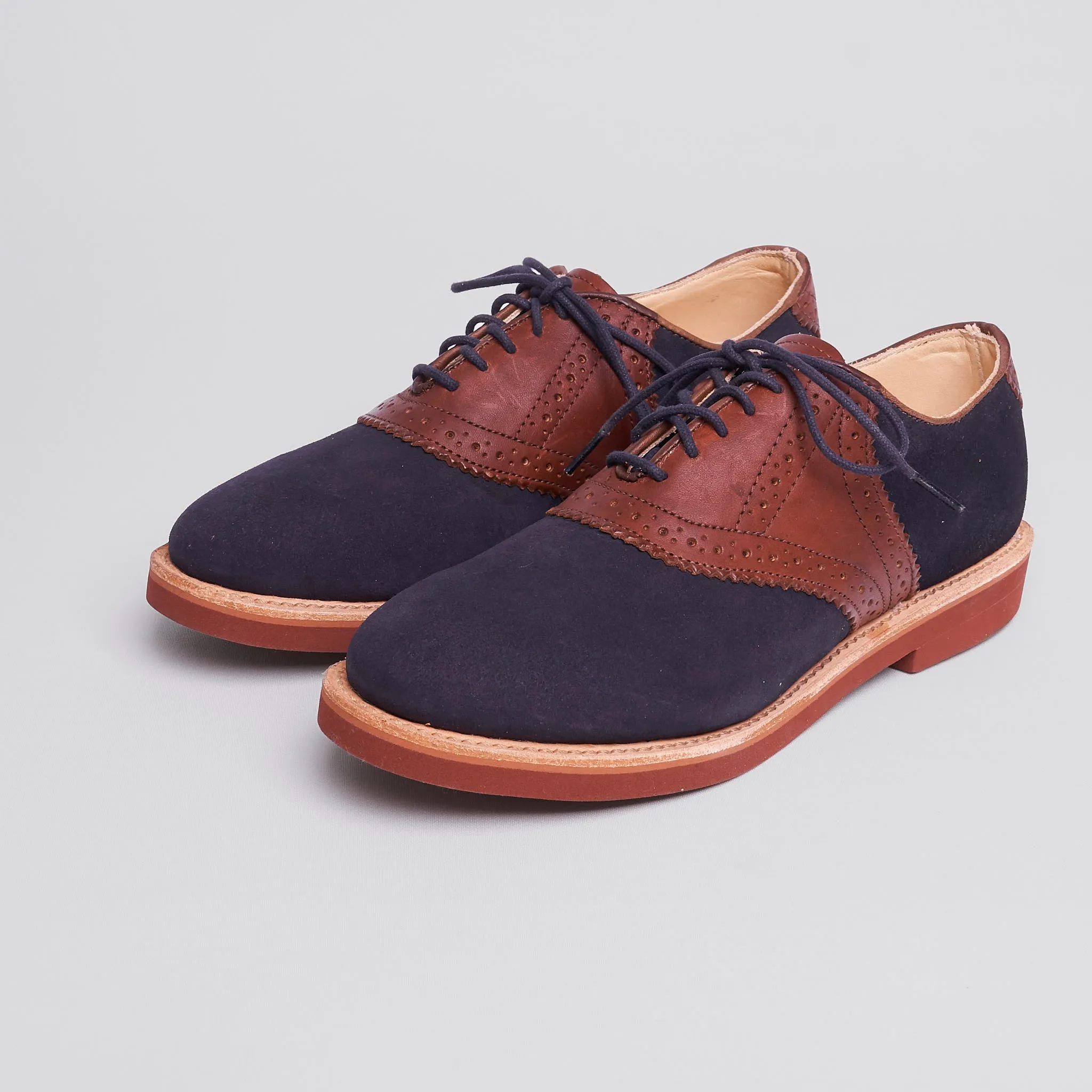 Walk Over Saddle Oxford Shoe