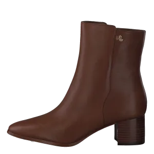 Wendey-boots-bootie Deep Saddle Tan