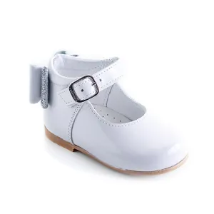 White Patent Shoe