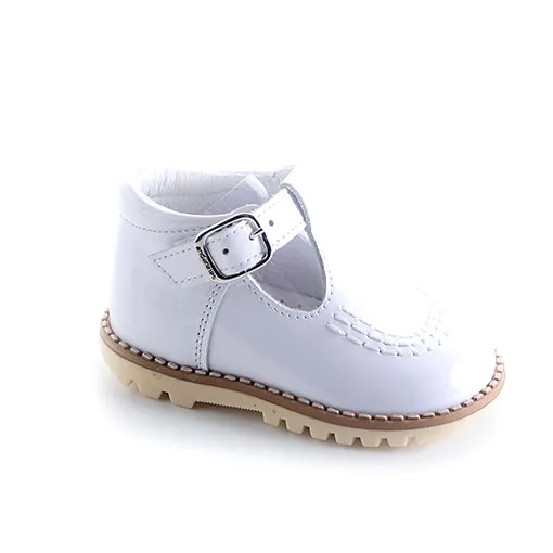 White Patent Shoe