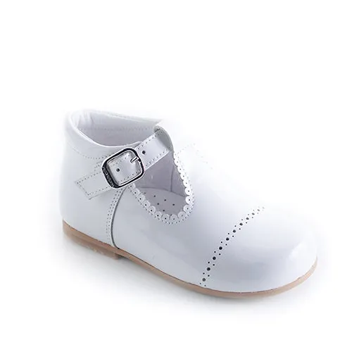 White Patent Shoe