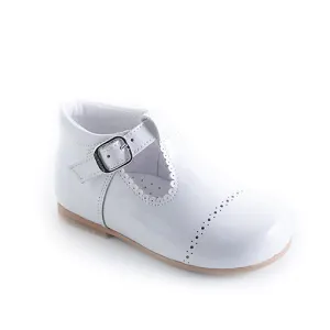 White Patent Shoe
