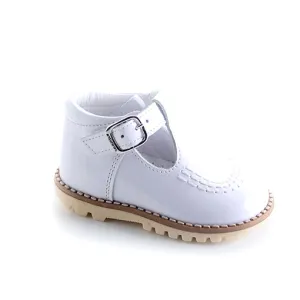 White Patent Shoe