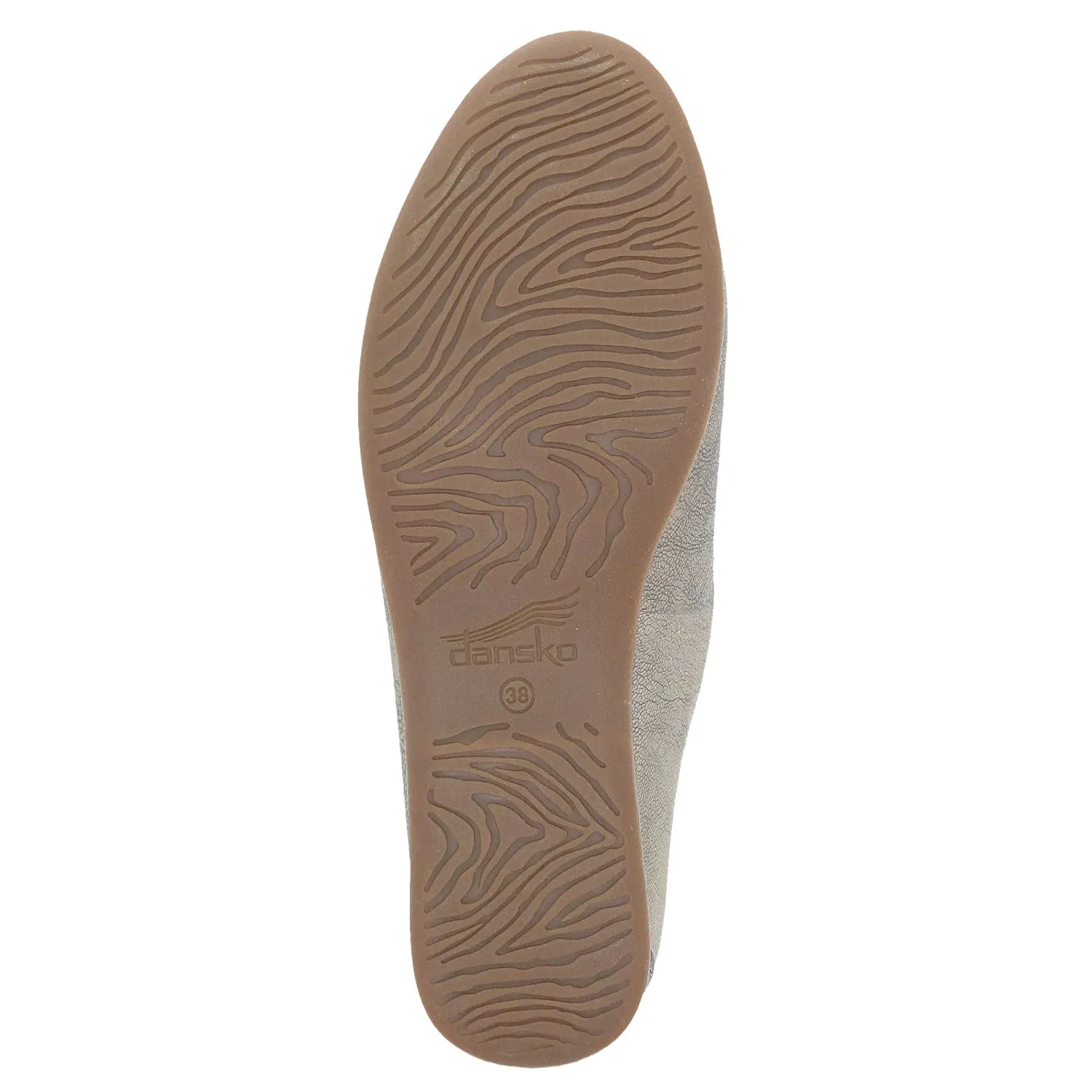 Women's Dansko Lexie Taupe Metallic Leather