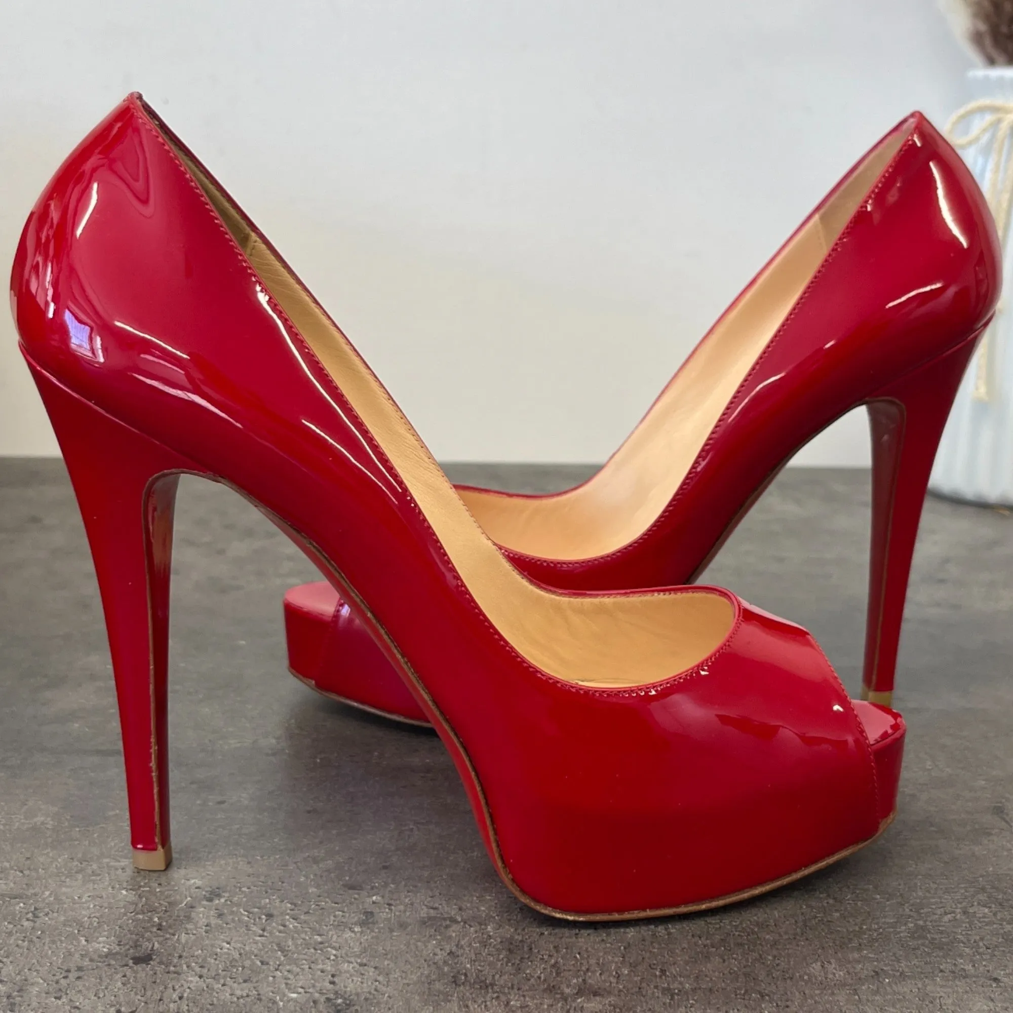 Women's New Very Privé Heels Red Size EU 39 / UK 6