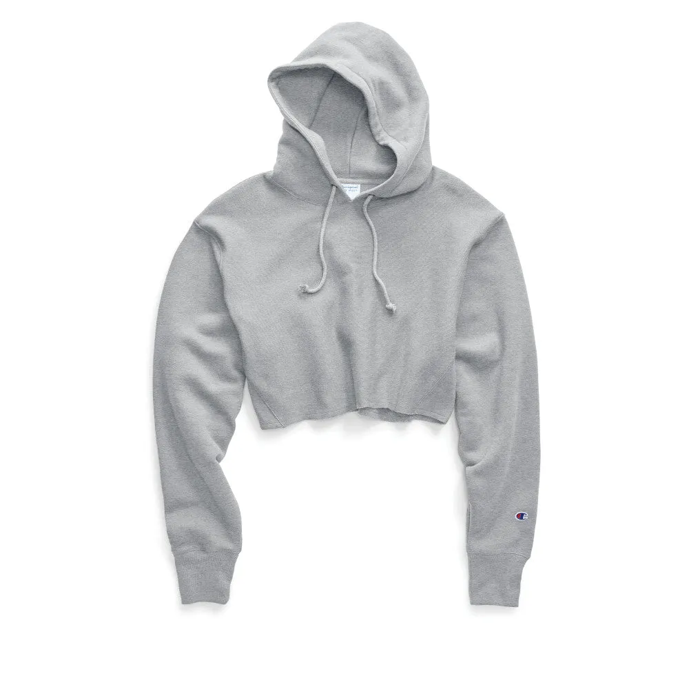 Women’s Reverse Weave ® Cropped Cut-Off Hooded Sweatshirt