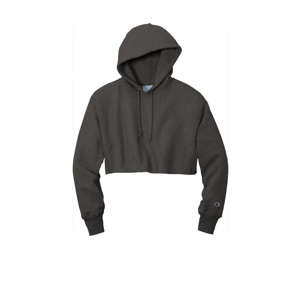 Women’s Reverse Weave ® Cropped Cut-Off Hooded Sweatshirt