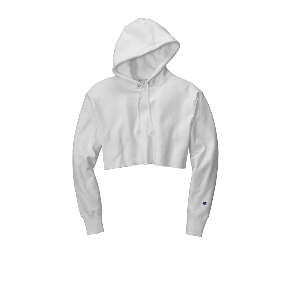 Women’s Reverse Weave ® Cropped Cut-Off Hooded Sweatshirt